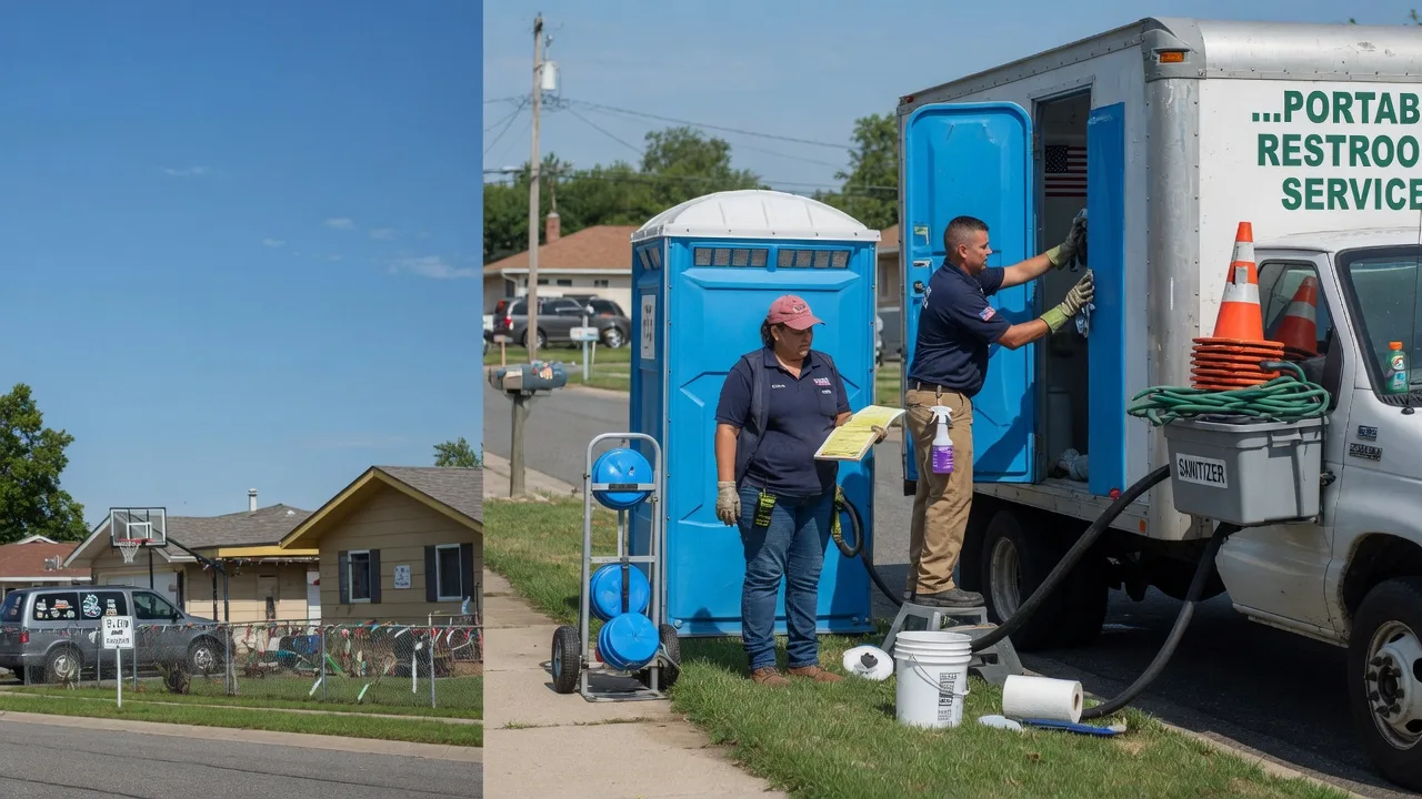 Portable Toilet Rental in Donovan, IL near me